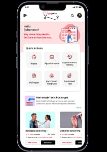 Use mobile app to book home healthcare consultations, tests, & treatments with experts in Malaysia.