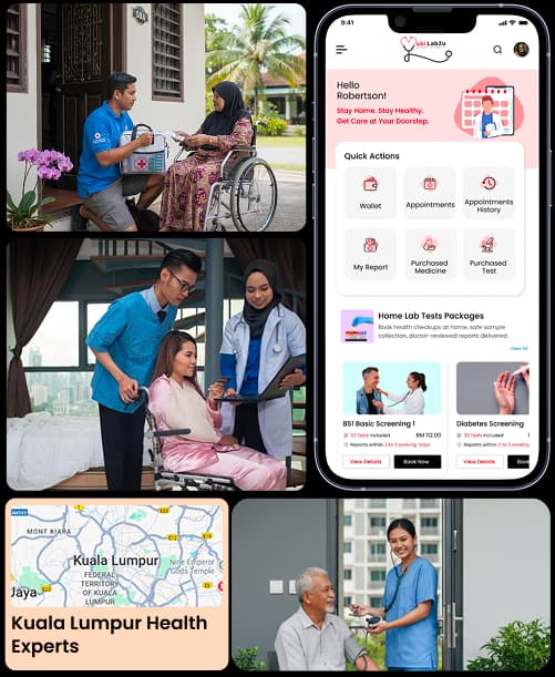 Consult with local healthcare partner at home for safe, convenient, & reliable care in Kuala Lumpur