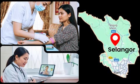 Home blood tests and online doctor consultations providing convenient, safe, and reliable in Selangor